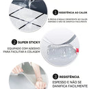 Kit com 20 Placas Adesivas 3D Mármore – 30x60cm