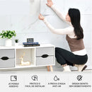 Kit com 20 Placas Adesivas 3D Mármore – 30x60cm