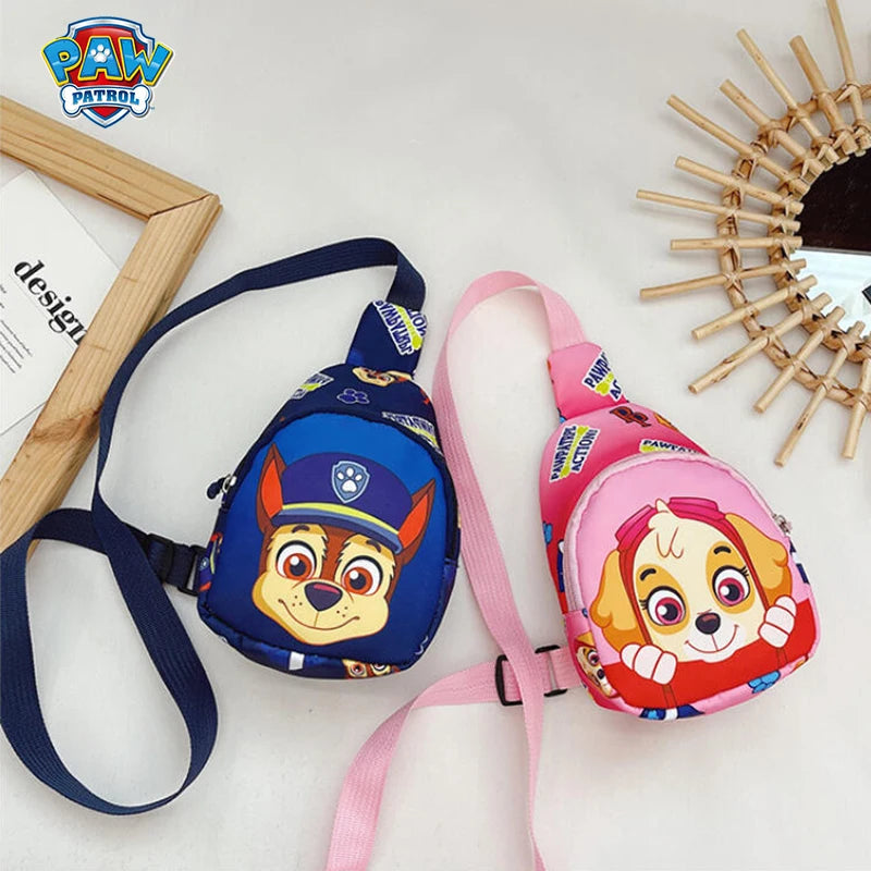 Bolsa de Peito Infantil Paw Patrol com alças ajustáveis e estampas dos personagens






