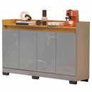 Rack Aparador Buffet Ryzen Retrô com 4 Portas