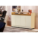 Rack Aparador Buffet Ryzen Retrô com 4 Portas