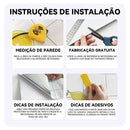 Kit com 20 Placas Adesivas 3D Mármore – 30x60cm